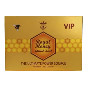 The Original Royal Honey Gold, 12 Sachets × 20 g (0.71 oz.) - Box Front